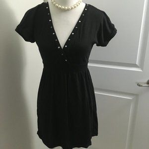 EXPRESS | babydoll black dress | size S